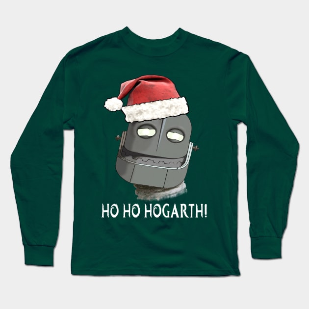 Ho Ho Hogarth Long Sleeve T-Shirt by DistractedGeek